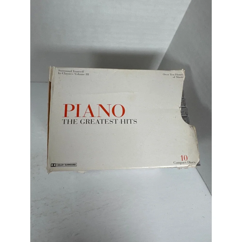 Classical Piano Greatest Hits 10 CD Set Dolby Surround Platinum Disc Collection